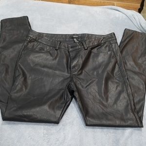Faux Leather Pants